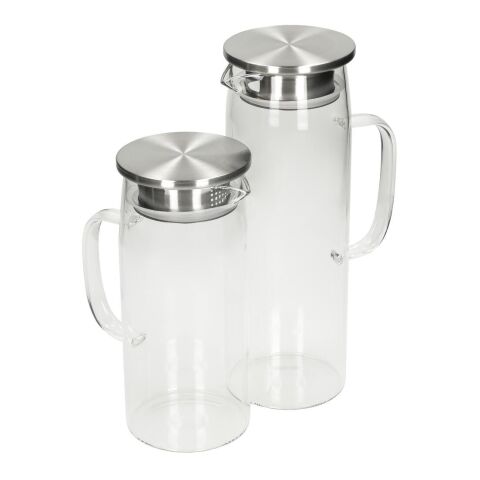 Glaskaraffe "Vivara",1,5l transparent | ohne Werbeanbringung | Nicht verfügbar | Nicht verfügbar