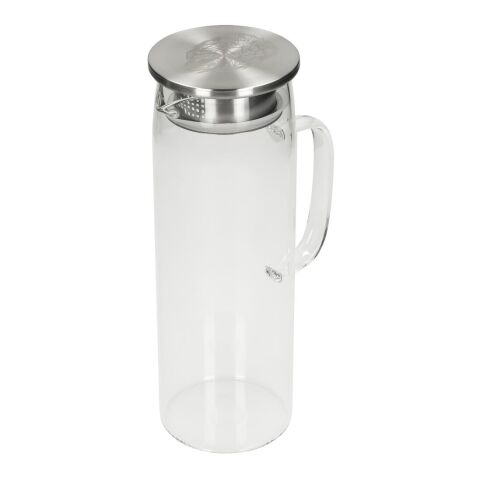 Glaskaraffe "Vivara",1,5l weiß