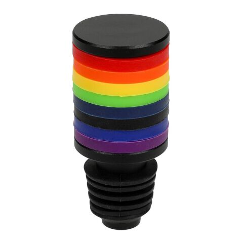 Weinstopper "Rainbow" schwarz
