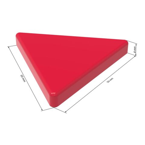 Magnet "Dreieck" weiß