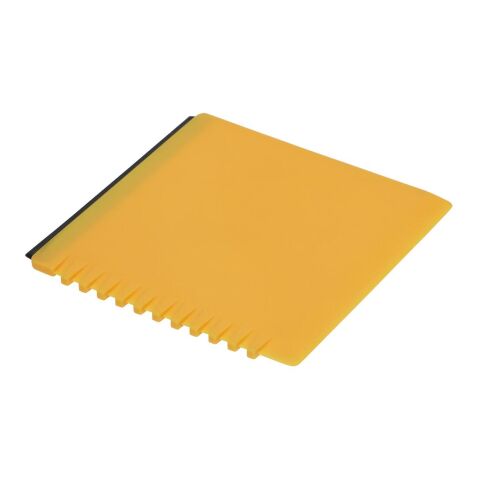 Eiskratzer "Quadrat" mit Wasserabstreifer weiß | ohne Werbeanbringung | Nicht verfügbar | Nicht verfügbar