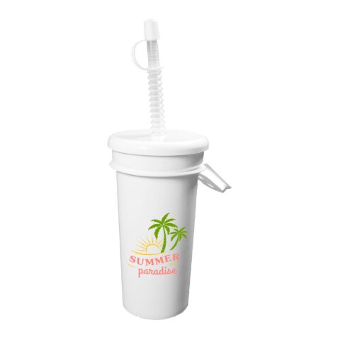 Trinkbecher &quot;Take Away&quot; 0,5 l weiß | ohne Werbeanbringung | Nicht verfügbar