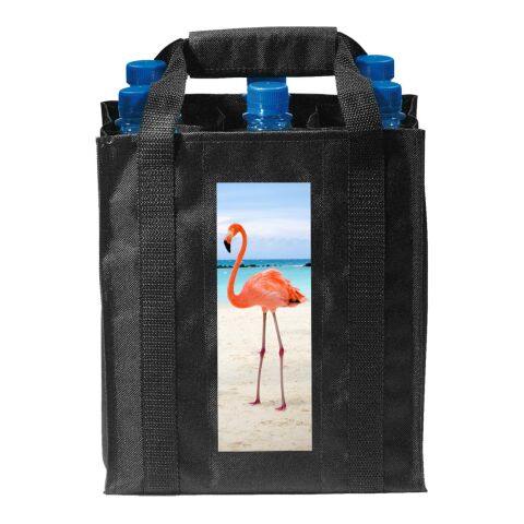 Flaschentasche "Deluxe" schwarz | ohne Werbeanbringung | Nicht verfügbar | Nicht verfügbar