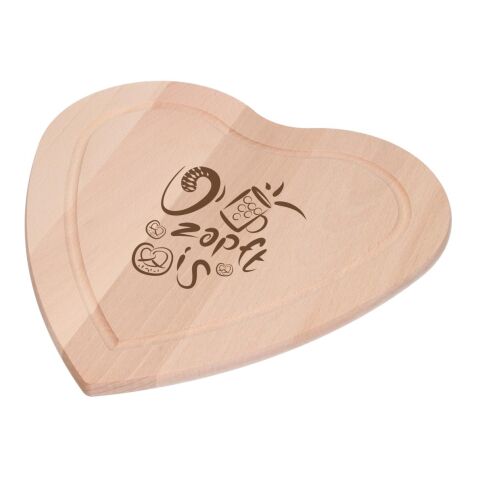 Schneidbrett "Woody" Herz natur | ohne Werbeanbringung | Nicht verfügbar | Nicht verfügbar