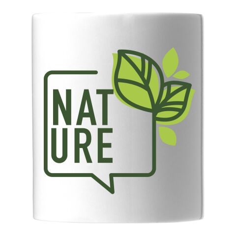 Bahia 330 ml Keramiktasse Standard | transparent weiss | ohne Werbeanbringung | Nicht verfügbar | Nicht verfügbar