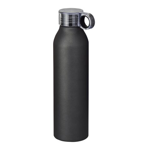 Grom 650 ml Aluminium Sportflasche schwarz
