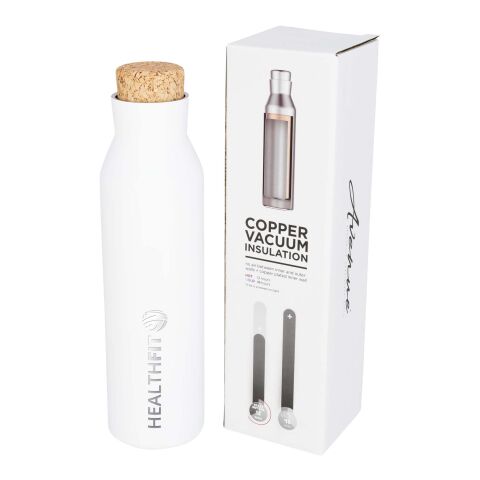 Norse vakuumisolierte Kupferflasche mit Kork Standard | transparent weiss | ohne Werbeanbringung | Nicht verfügbar | Nicht verfügbar