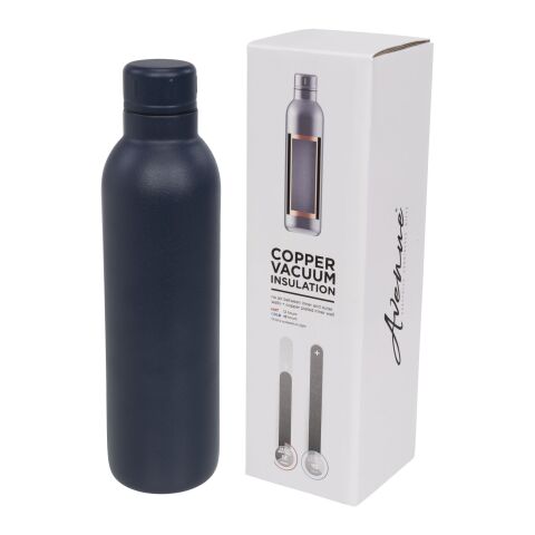 Odin 510 ml Kupfer-Vakuum Isolierflasche Standard | transparent blau | ohne Werbeanbringung | Nicht verfügbar | Nicht verfügbar