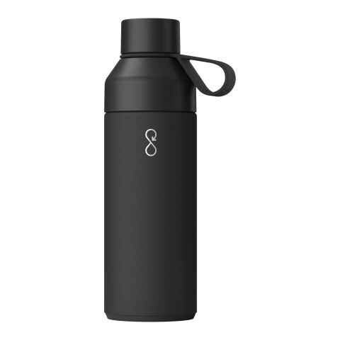 Ocean Bottle 500 ml vakuumisolierte Flasche Standard | Obsidian Black | ohne Werbeanbringung | Nicht verfügbar | Nicht verfügbar
