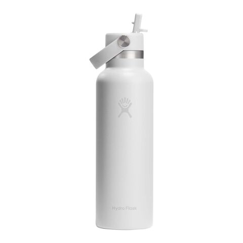 Hydro Flask Standard Mouth 621 ml isolierte Edelstahl-Trinkflasche weiss
