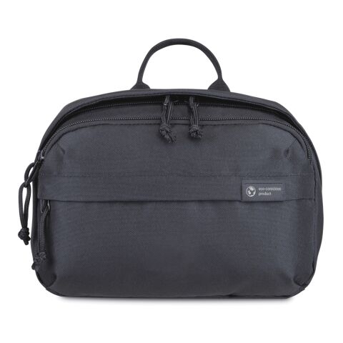 Renew AWARE™ rPET Kosmetiktasche schwarz | ohne Werbeanbringung | Nicht verfügbar | Nicht verfügbar