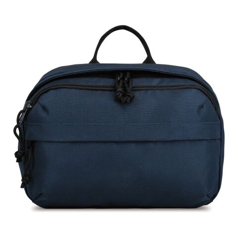Renew AWARE™ rPET Kosmetiktasche marineblau | ohne Werbeanbringung | Nicht verfügbar | Nicht verfügbar