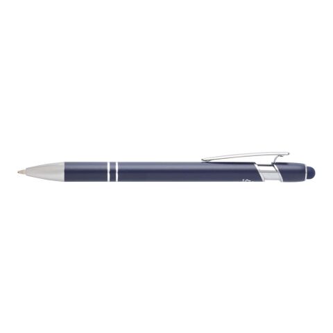 Kish Kugelschreiber mit silbernem Finish Standard | navy | ohne Werbeanbringung | Nicht verfügbar | Nicht verfügbar