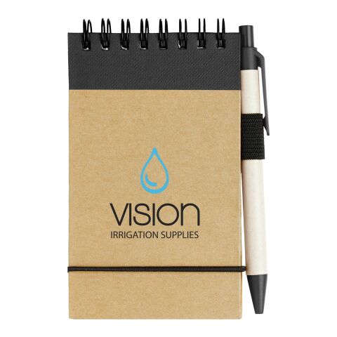 Zuse A7 Spiral Notizblock mit Stift Standard | natur-schwarz | ohne Werbeanbringung | Nicht verfügbar | Nicht verfügbar | Nicht verfügbar