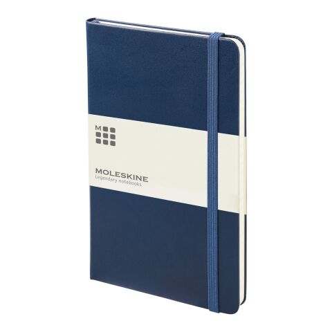Moleskine Classic Hardcover Notizbuch L – liniert Standard | saphir | Nicht verfügbar | ohne Werbeanbringung | Nicht verfügbar | Nicht verfügbar