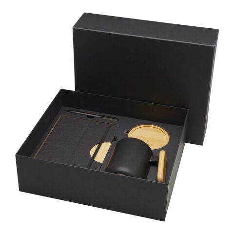 Laura A5 Hardcover Notizbuch und Kugelschreiber Set Standard | schwarz | ohne Werbeanbringung | Nicht verfügbar | Nicht verfügbar | Nicht verfügbar