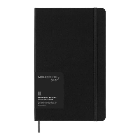 Moleskine Large Smart Notizbuch – liniert Standard | schwarz | ohne Werbeanbringung | Nicht verfügbar | Nicht verfügbar