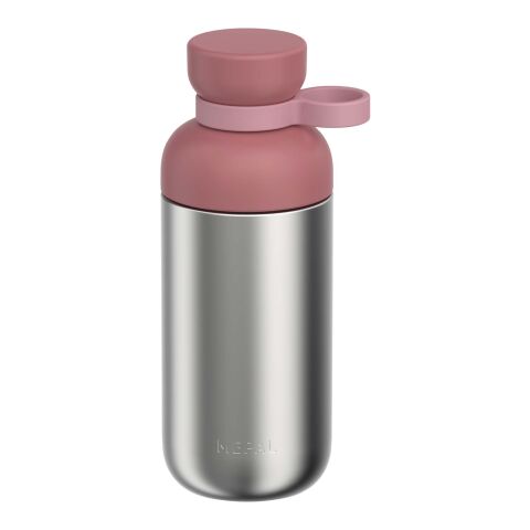 Mepal Vita 500 ml Trinkflasche aus recyceltem Edelstahl (Kohlensäure geeignet) rosa