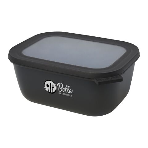 Cirqula 1500 ml rechteckige Mehrzweck-Schale schwarz