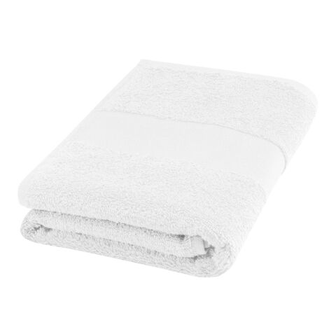 Charlotte 450 g/m² Baumwollhandtuch 50 x 100 cm weiß | ohne Werbeanbringung | Nicht verfügbar | Nicht verfügbar | Nicht verfügbar