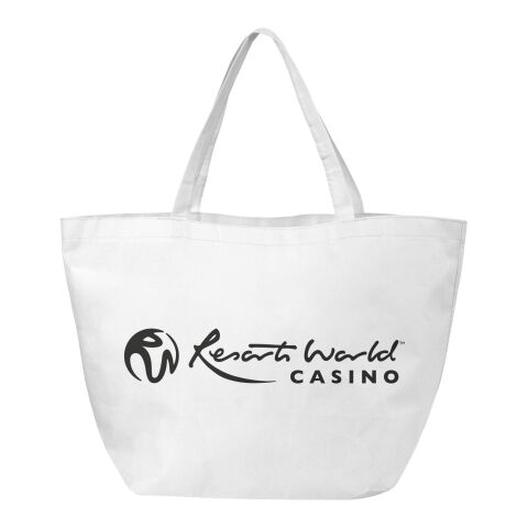 Maryville NonWoven Shopper Standard | weiß | ohne Werbeanbringung | Nicht verfügbar | Nicht verfügbar | Nicht verfügbar