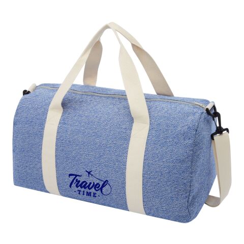 Pheebs 210 g/m² recycelte Reisetasche Standard | heather navy | ohne Werbeanbringung | Nicht verfügbar | Nicht verfügbar | Nicht verfügbar
