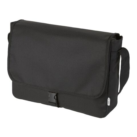 Omaha rPET Schultertasche schwarz | ohne Werbeanbringung | Nicht verfügbar | Nicht verfügbar | Nicht verfügbar