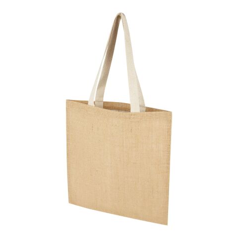 Juta 300 g/m² Jute Tragetasche 7 L Standard | natural-transparent | ohne Werbeanbringung | Nicht verfügbar | Nicht verfügbar
