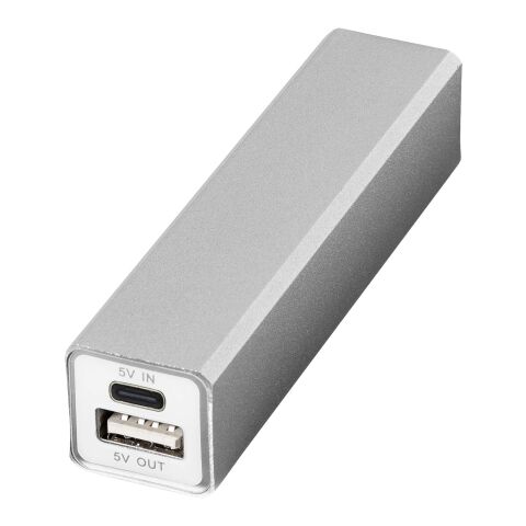Volt 2200 mAh Powerbank Standard | Silber | ohne Werbeanbringung | Nicht verfügbar | Nicht verfügbar