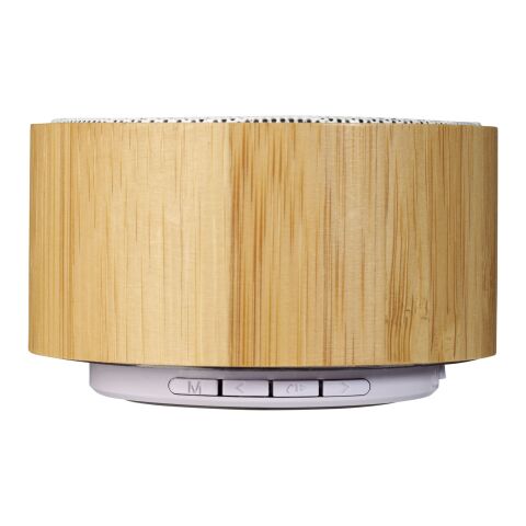 Cosmos Bluetooth® Lautsprecher aus Bambus Standard | natur-weiss | ohne Werbeanbringung | Nicht verfügbar | Nicht verfügbar