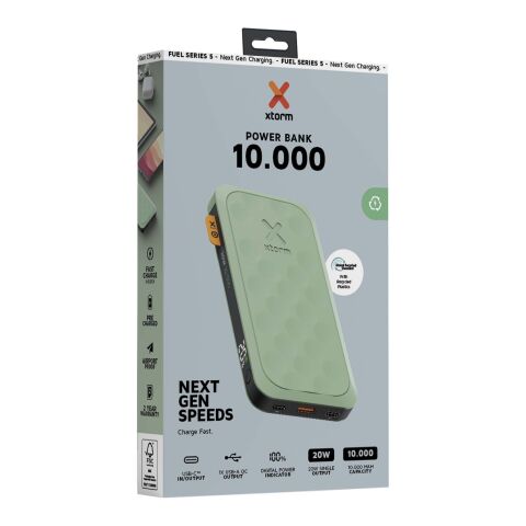 Xtorm FS510 Fuel Serie 10.000 mAh 20 W Powerbank Standard | salbei | ohne Werbeanbringung | Nicht verfügbar | Nicht verfügbar