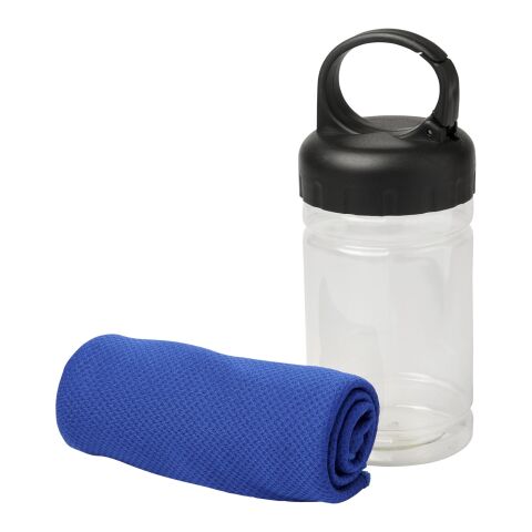 Remy Kühlhandtuch in PET-Behälter Standard | royalblau | ohne Werbeanbringung | Nicht verfügbar | Nicht verfügbar | Nicht verfügbar