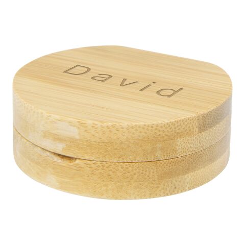 Afrodit Taschenspiegel aus Bambus Standard | natur | ohne Werbeanbringung | Nicht verfügbar | Nicht verfügbar