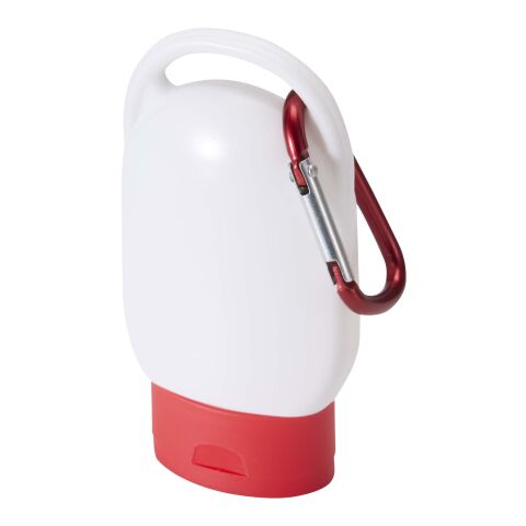 Rosie LSF 30 Sonnencreme mit Karabiner Standard | rot | ohne Werbeanbringung | Nicht verfügbar | Nicht verfügbar