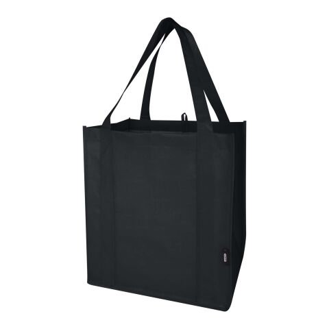 Liberty Tragetasche mit hartem Boden aus recyceltem GRS Non Woven 6 L Standard | schwarz | ohne Werbeanbringung | Nicht verfügbar | Nicht verfügbar | Nicht verfügbar