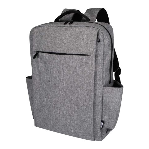 Libra 15&quot; Laptop-Rucksack aus recyceltem GRS-Material 15 L Standard | heather grau | ohne Werbeanbringung | Nicht verfügbar | Nicht verfügbar | Nicht verfügbar