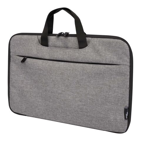 Libra 2-in-1-Laptoptasche aus recyceltem GRS-Material 3 L Standard | heather grau | ohne Werbeanbringung | Nicht verfügbar | Nicht verfügbar | Nicht verfügbar