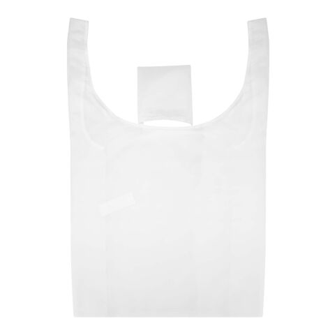 Edy 105 g/m2 faltbare RPET Sublimation Tragetasche weiß