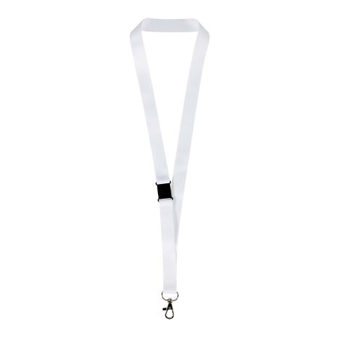 Lois Sublimation RPET-Lanyard mit Sicherheitsverschluss schwarz-weiss | 15mm | ohne Werbeanbringung | Nicht verfügbar | Nicht verfügbar