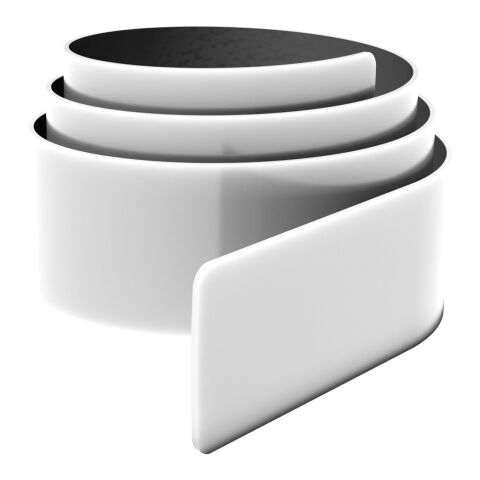RFX™ 34 cm reflektierendes TPU Schnapparmband weiss | ohne Werbeanbringung | Nicht verfügbar | Nicht verfügbar
