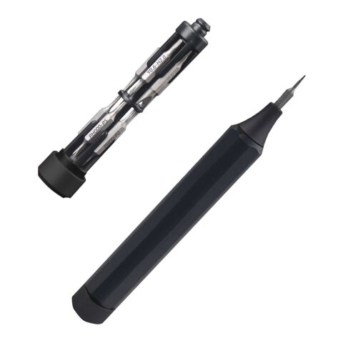 SCX.design T18 All-in-One Schraubendreher-Set, 10-teilig schwarz | ohne Werbeanbringung | Nicht verfügbar | Nicht verfügbar