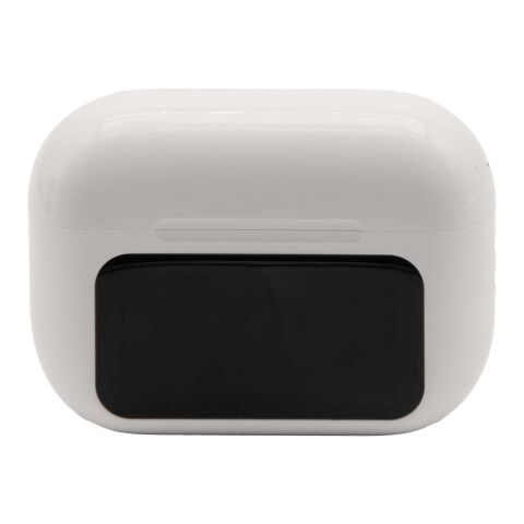 SCX.design E26 ANC-Ohrhörer mit interaktivem Touchscreen-Ladegehäuse weiß | ohne Werbeanbringung | Nicht verfügbar | Nicht verfügbar