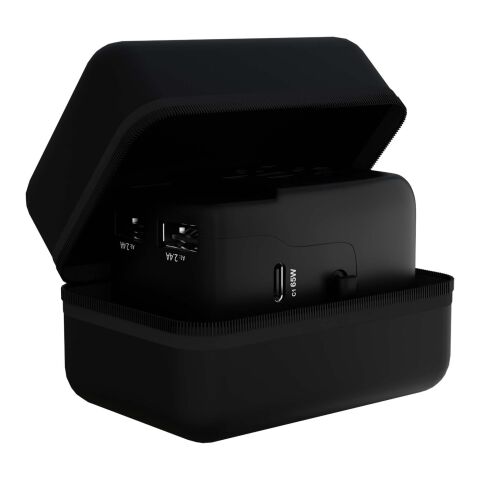 SCX.design T19 Universeller Reiseadapter 65W schwarz | ohne Werbeanbringung | Nicht verfügbar | Nicht verfügbar