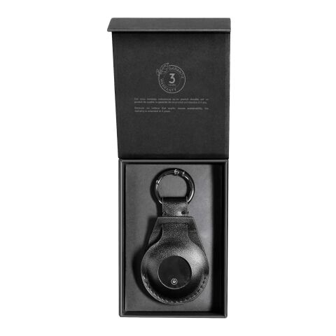 SCX.design A12 Runder Smart Tag mit Schlüsselanhänger schwarz | ohne Werbeanbringung | Nicht verfügbar | Nicht verfügbar