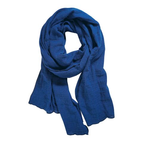 Citizen Green Scarfy 50 × 220 cm Schal aus Baumwolle Blau