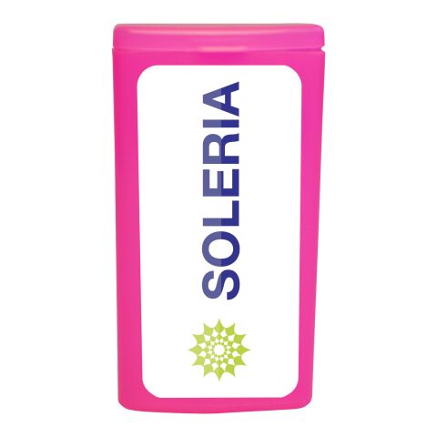 MiniKit Verbrennung transparent magenta | ohne Werbeanbringung | Nicht verfügbar | Nicht verfügbar