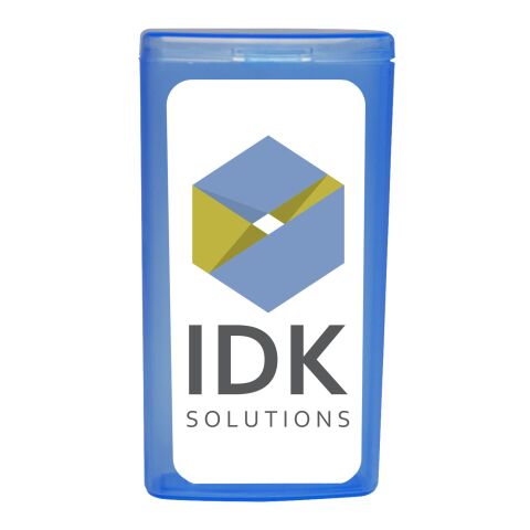 MiniKit Flugzeug transparent blau | ohne Werbeanbringung | Nicht verfügbar | Nicht verfügbar