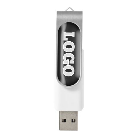 Rotate USB-Stick 3.0 mit Doming weiß | 16 GB | ohne Werbeanbringung | Nicht verfügbar | Nicht verfügbar