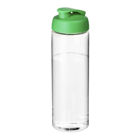 H2O Vibe 850 ml Sportflasche mit Klappdeckel weiss-grün | ohne Werbeanbringung | Nicht verfügbar | Nicht verfügbar