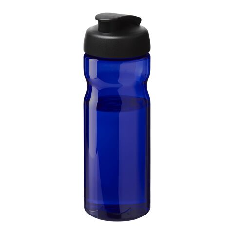 H2O Eco 650 ml Sportflasche mit Klappdeckel blau-schwarz | ohne Werbeanbringung | Nicht verfügbar | Nicht verfügbar